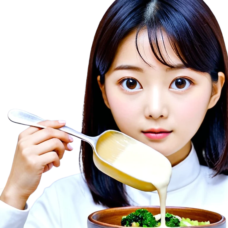 뚜껑이 열리고 안쪽의 라면이 보이게 고기는 없어도 되 emoji