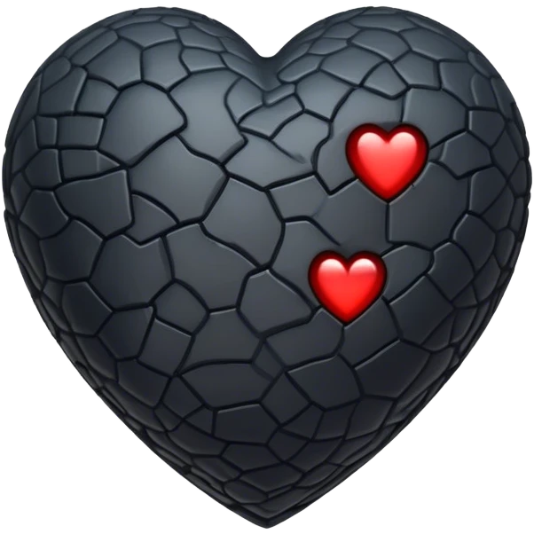 dark medieval heart emoji