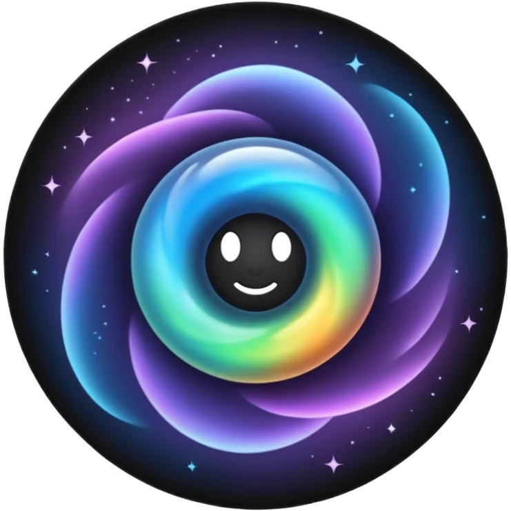 black magic particles emoji