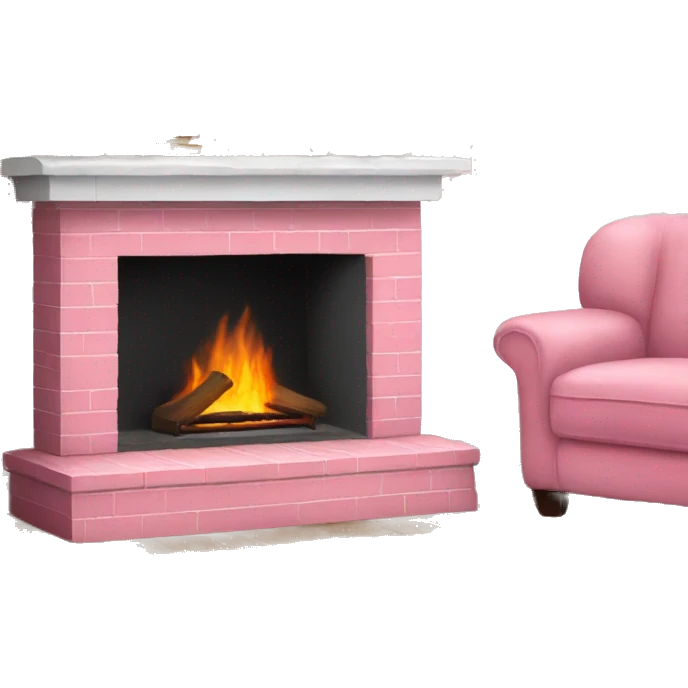 Winter Pink FirePlace emoji