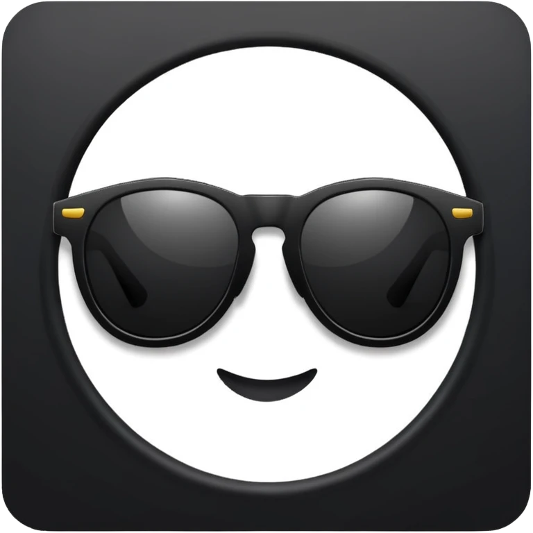 SUNGLASSES emoji