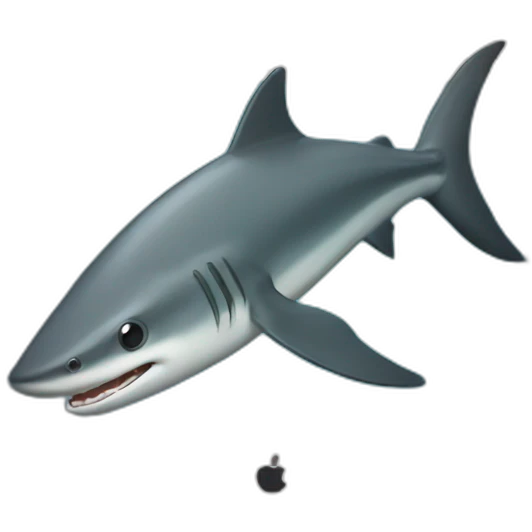 remora on computer emoji