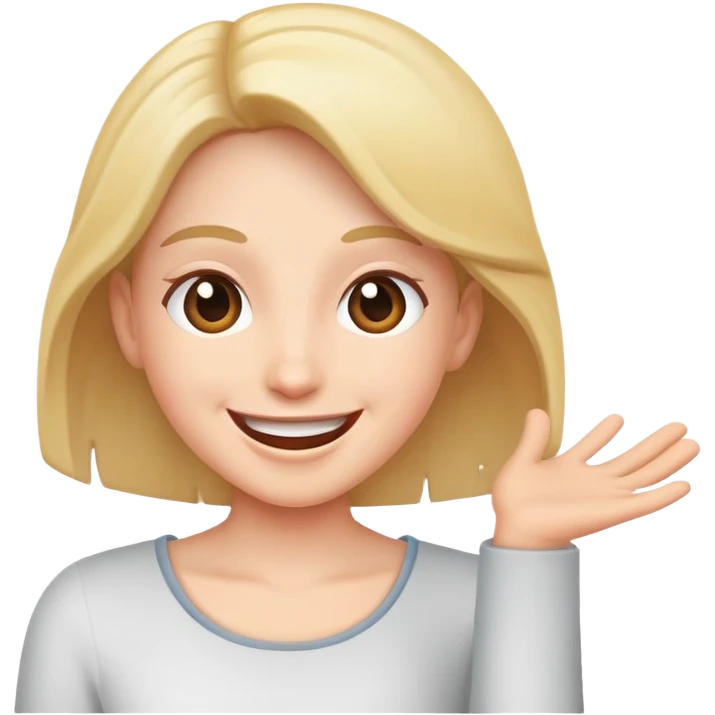 súper excited emoji