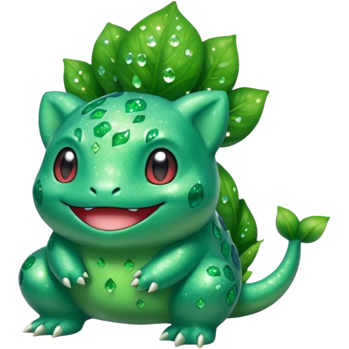 glitter pokemon bulbasaur emoji