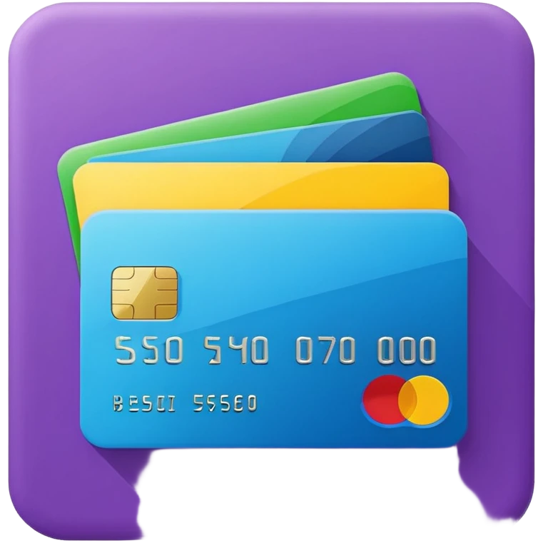 payment method flat style emoji