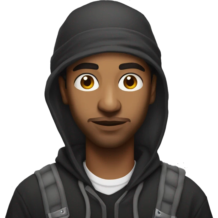 Indian new school rapper  emoji