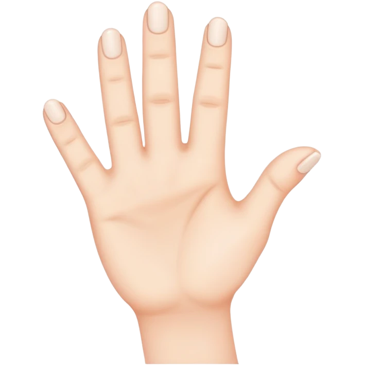 3 fingers emoji
