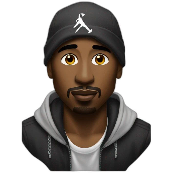 Tupac Shakur emoji