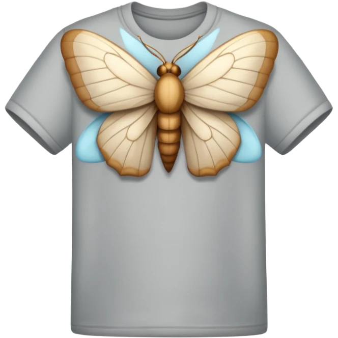 Moth shirt emoji