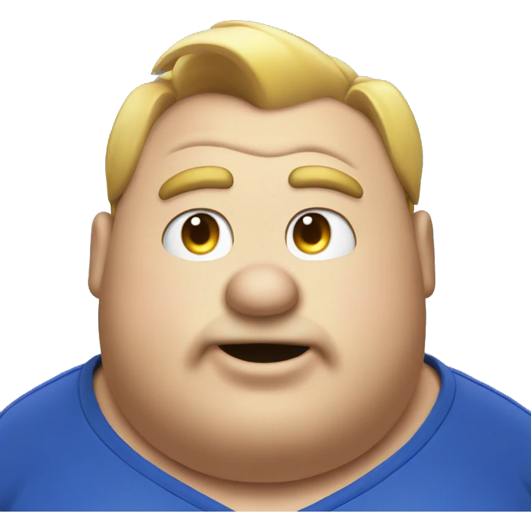 fat sonic with a double chin emoji