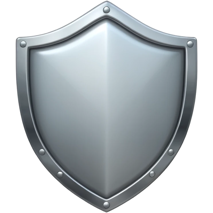 metal shield polished emoji
