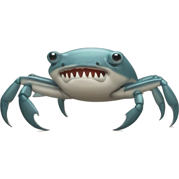 shark crab emoji