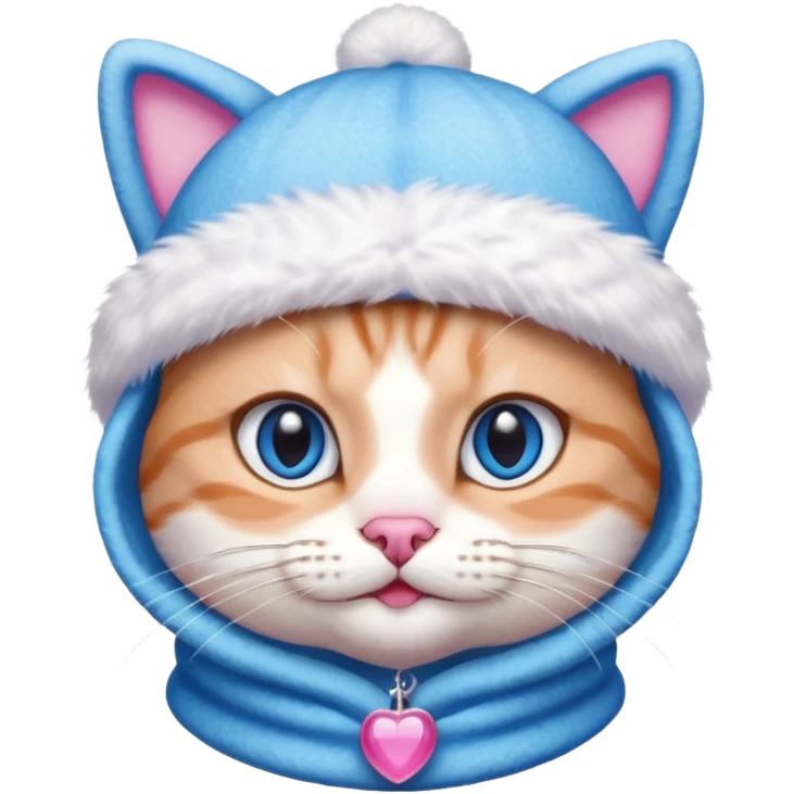 Snow Hat cat emoji