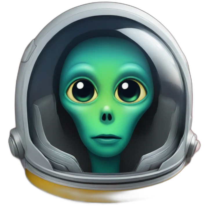 Alien-in-space-helmet emoji