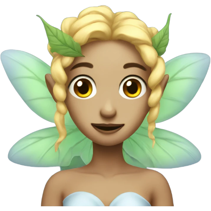 Cloudy weedy fairy emoji