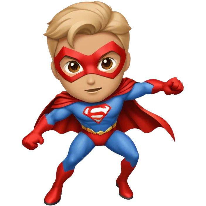 superhero in action emoji
