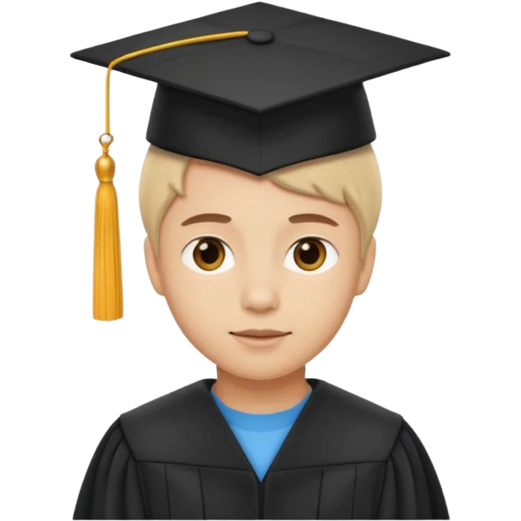 College with graduate hat emoji