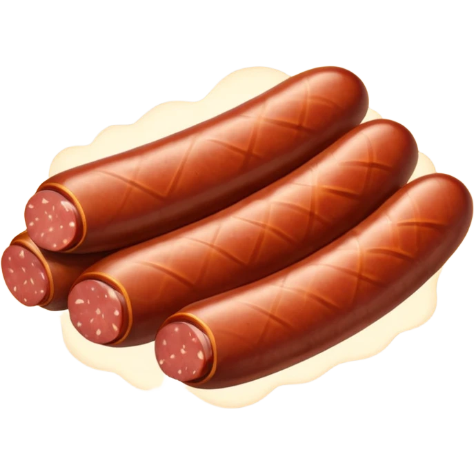 Smoked sausage emoji