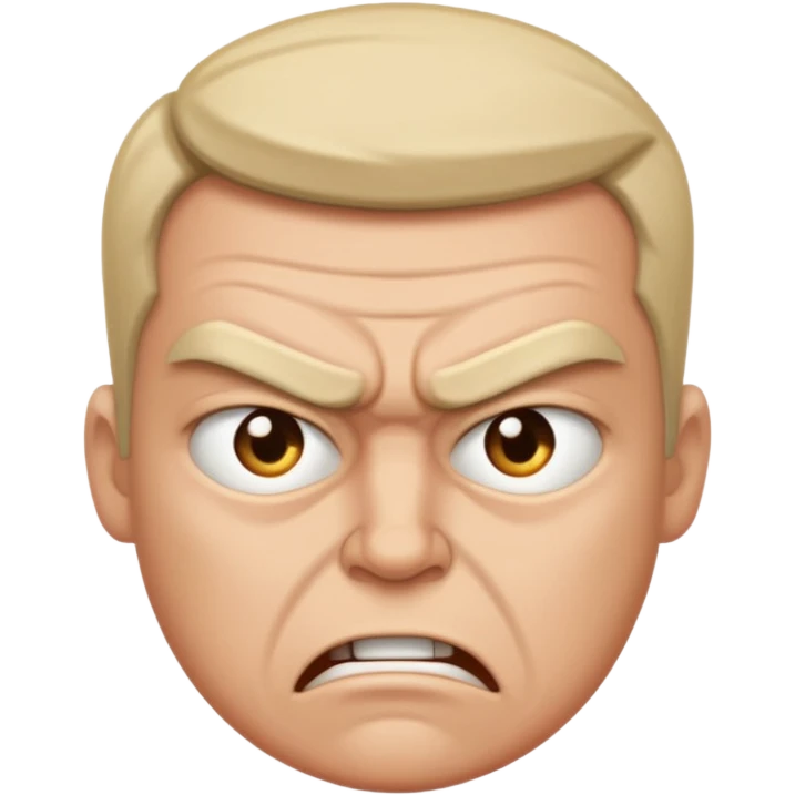 person saying slurs emoji