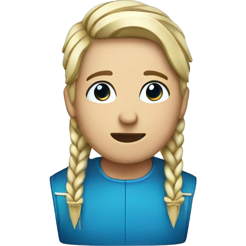guty arrow face blue  emoji