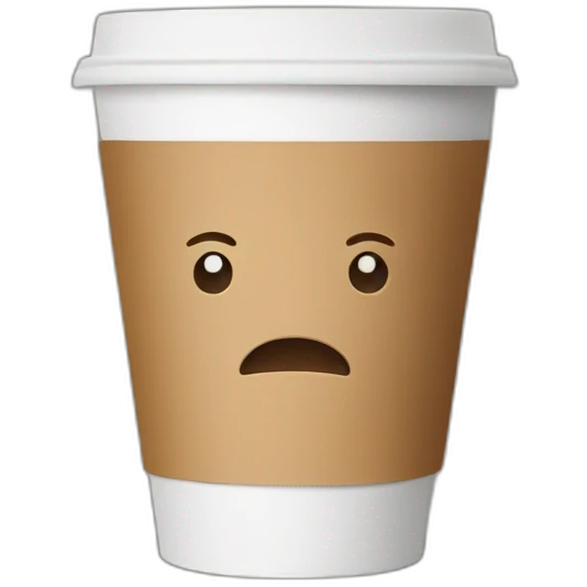 coffee paper cup emoji