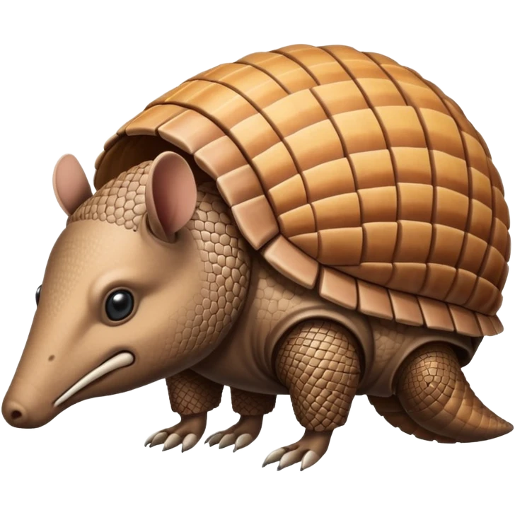 ANIMAL TATU BOLA DE LADO emoji