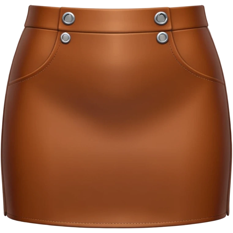 brown leather tight skirt emoji emoji