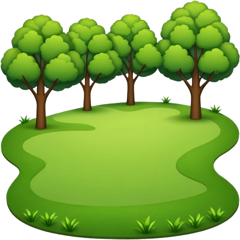 parque minimalista emoji