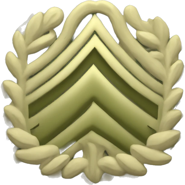 US army Rank symbol emoji