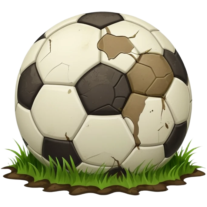 BALON DE FUTBOL TRISTE emoji