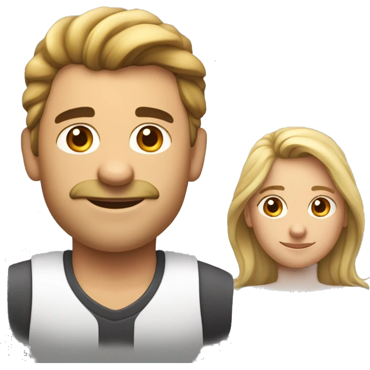 мужчина с темными волосами с пеной для бритья на лице emoji