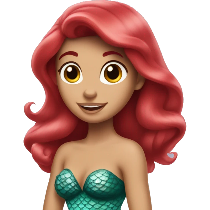 Disney Ariel Mermaid emoji