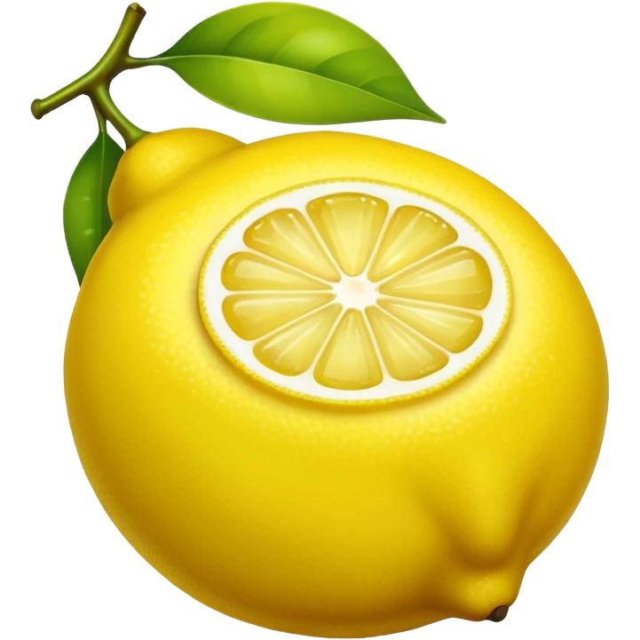 glaze and lemon emoji