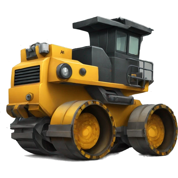 Underground mining equipment emoji