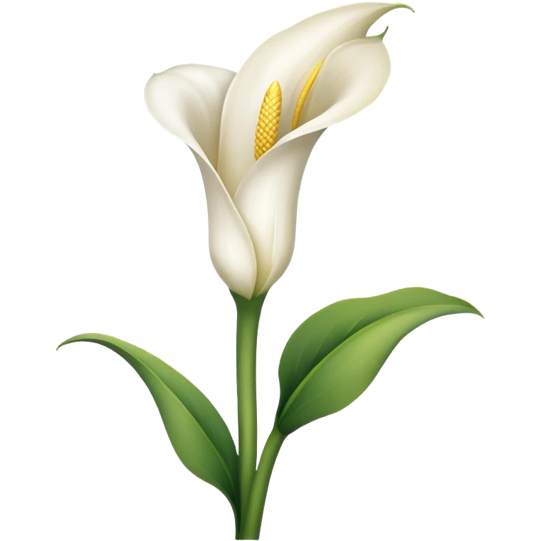 calla lily flower emoji