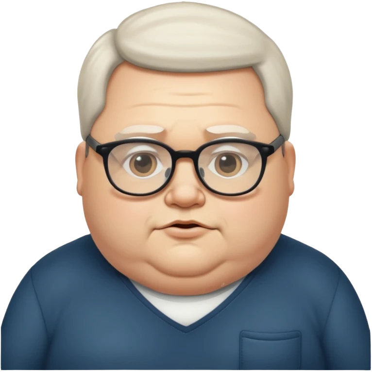 Fat man emoji