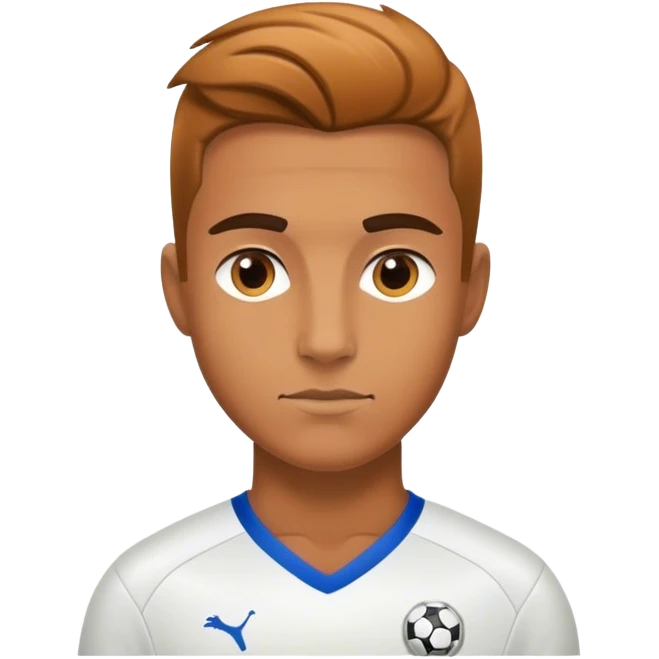 Soccer player emoji