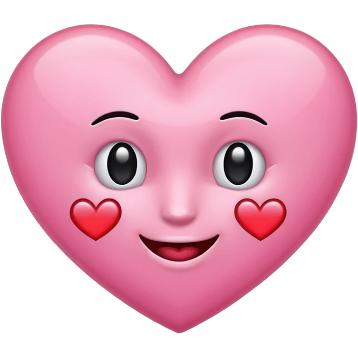 Herz Emoji rosa emoji