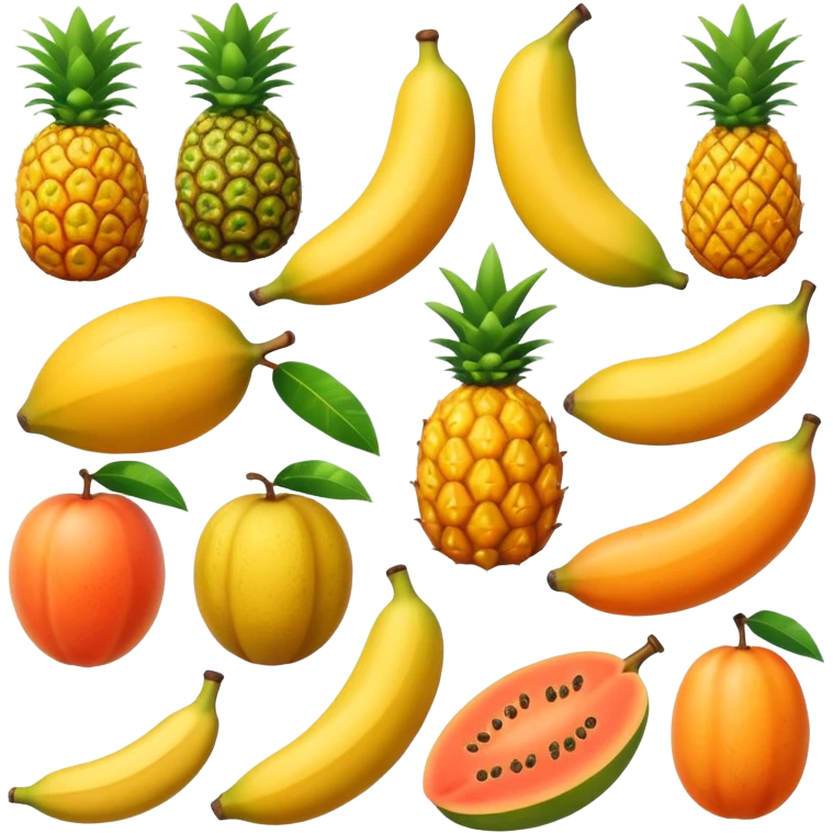 tropical fruit emoji