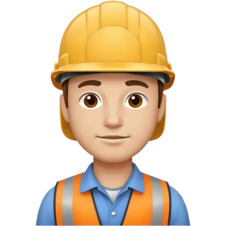 builder in a helmet emoji
