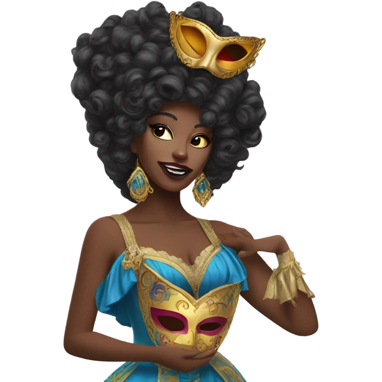 Theater girl emoji