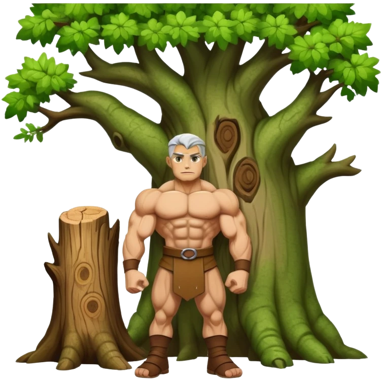 Gog with tree emoji
