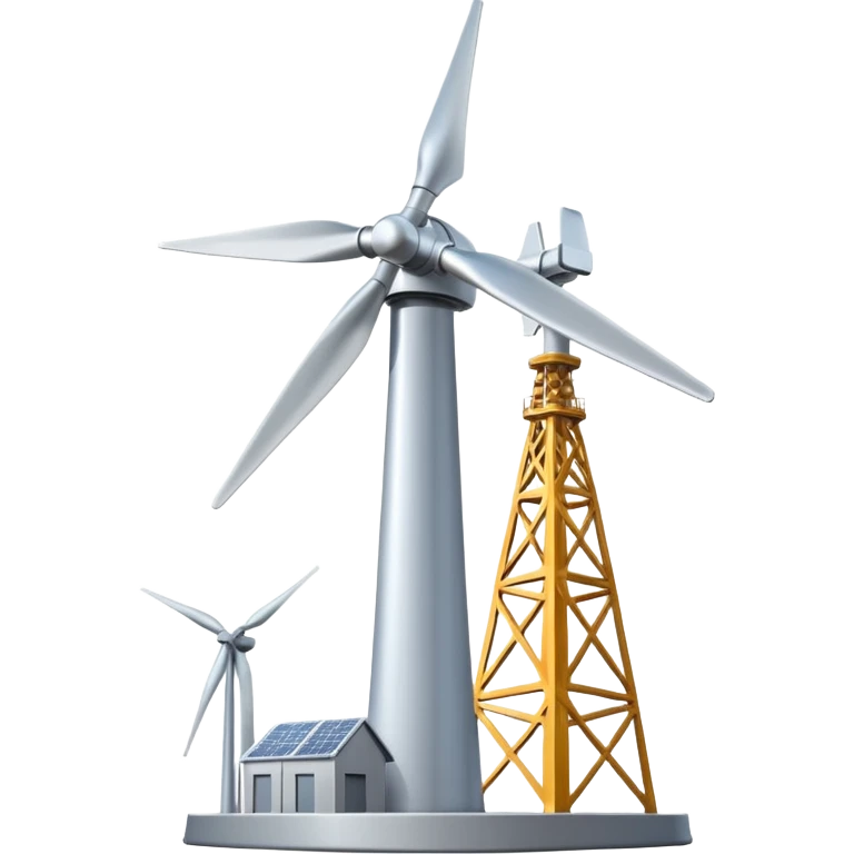 Wind turbine  emoji