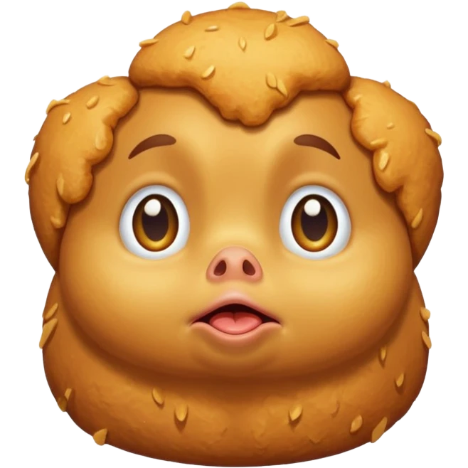 Плачущий наггетс emoji