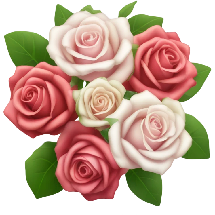 Rose bouquet emoji