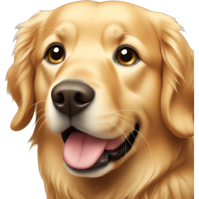 Golden retriever emoji