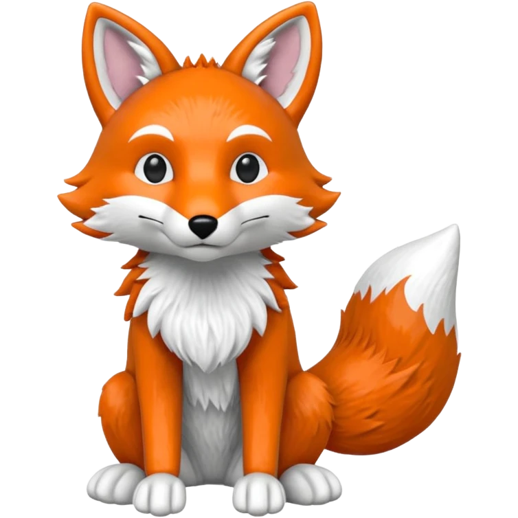 Fox puppet, puppet emoji