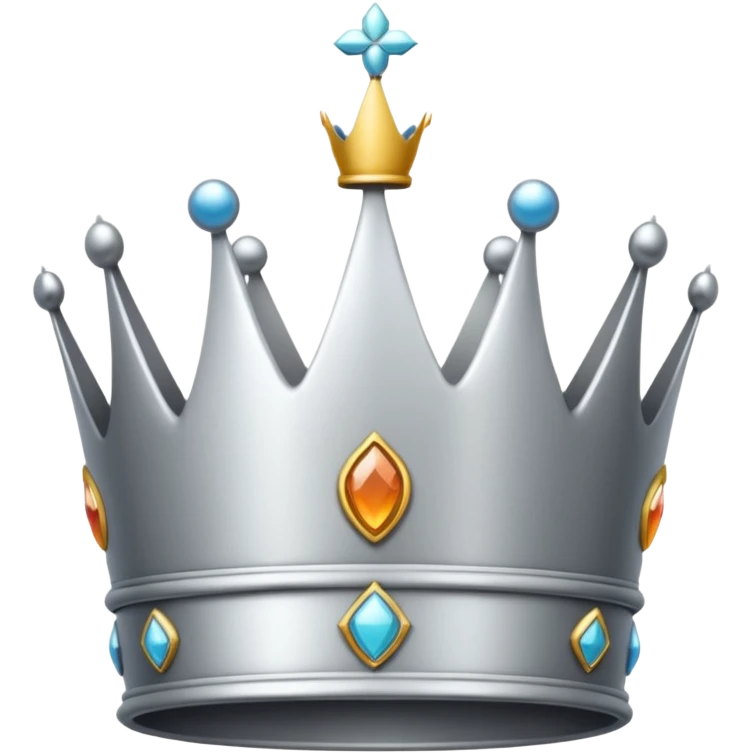 👑 this but silver emoji
