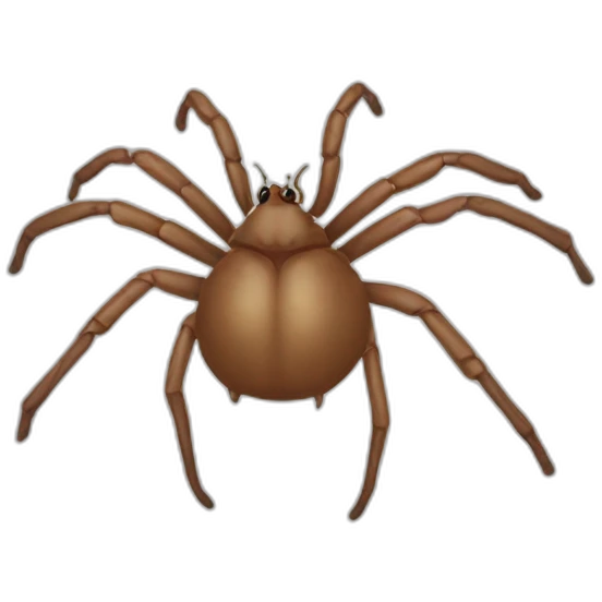 Arachnid fat emoji