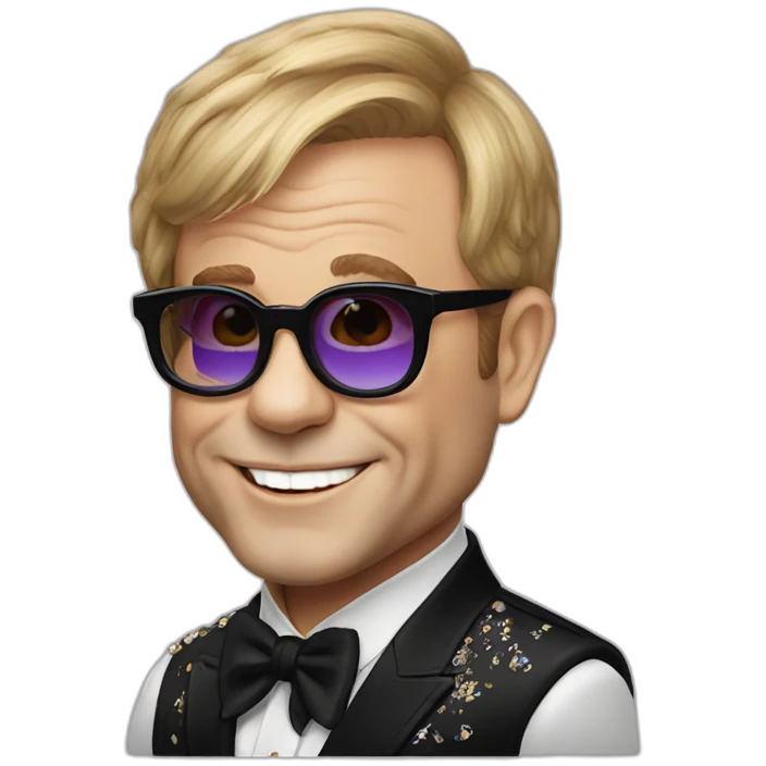 Elton John emoji